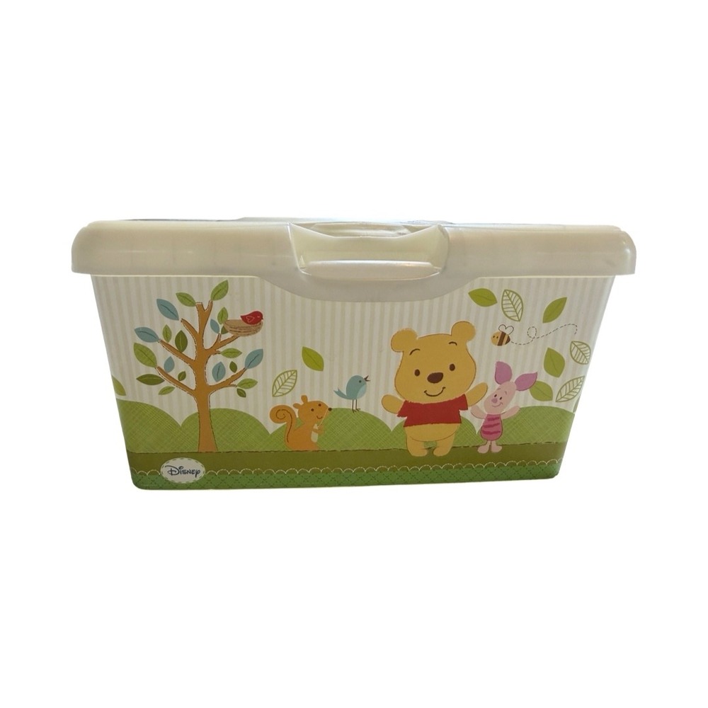 Huggies Winnie the Pooh Empty Pop Up Wipes Tub Disney Baby Refillable Case